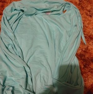 Half shawl half shirt